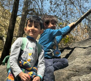 کوهنوردی کودکان پیش دبستانی ماتیار