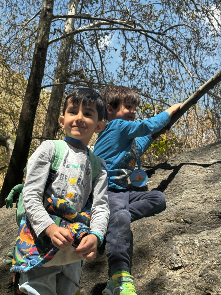 کوهنوردی کودکان پیش دبستانی ماتیار
